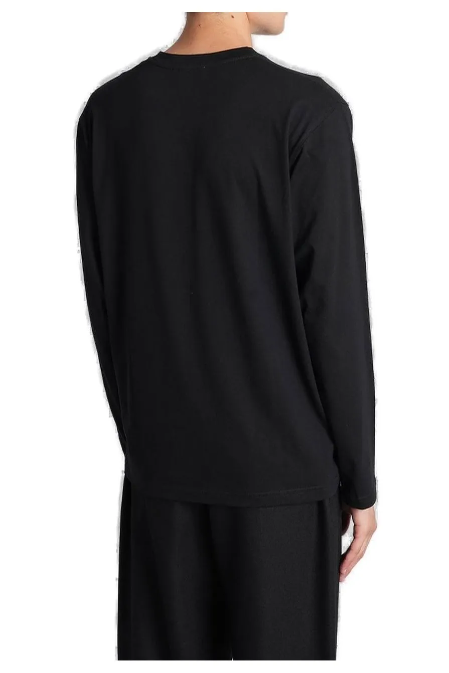 Lardini Long Sleeved Crewneck T-Shirt