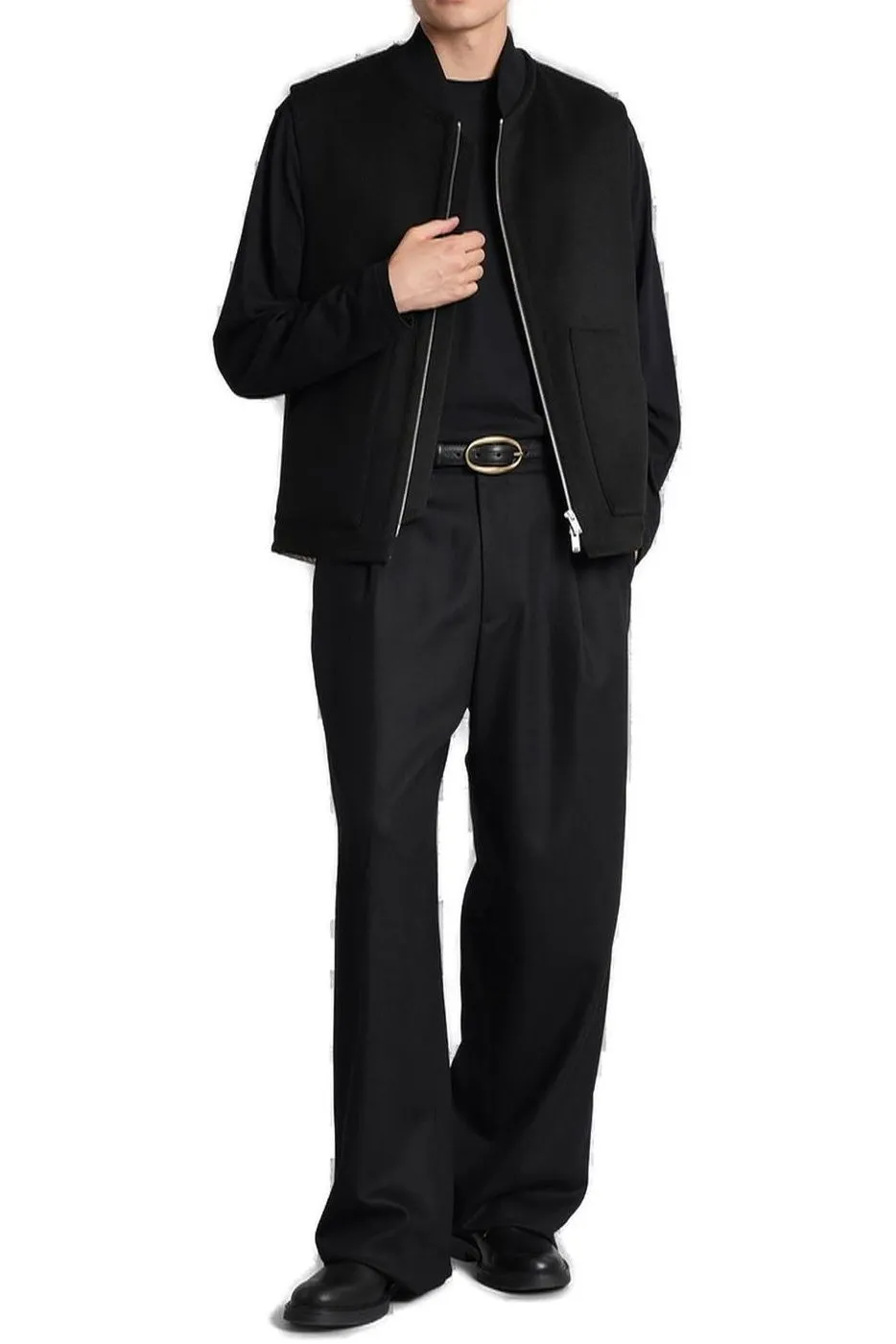 Lardini Zipped Bomber Jacket