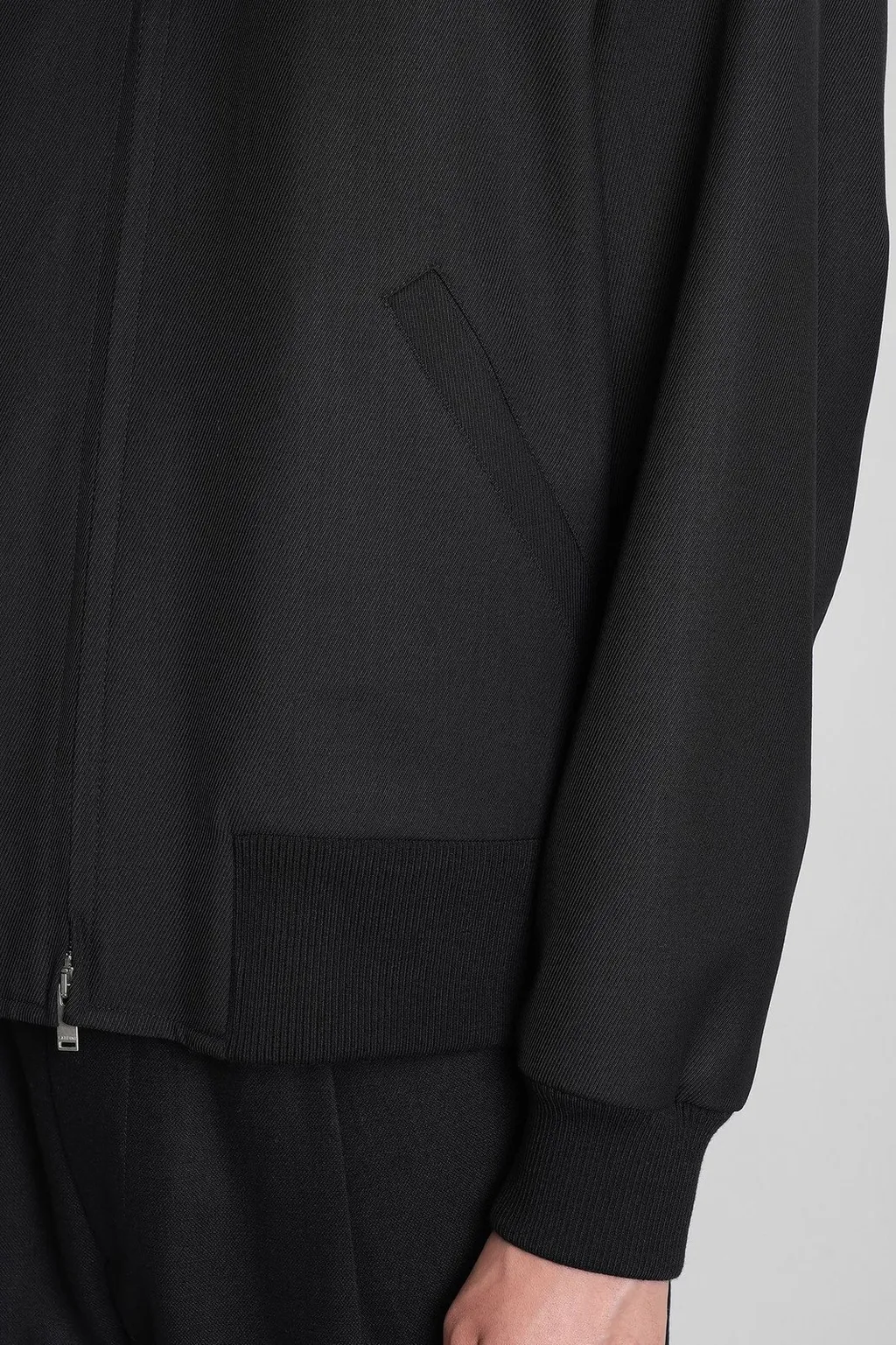 Lardini Zipped Bomber Jacket