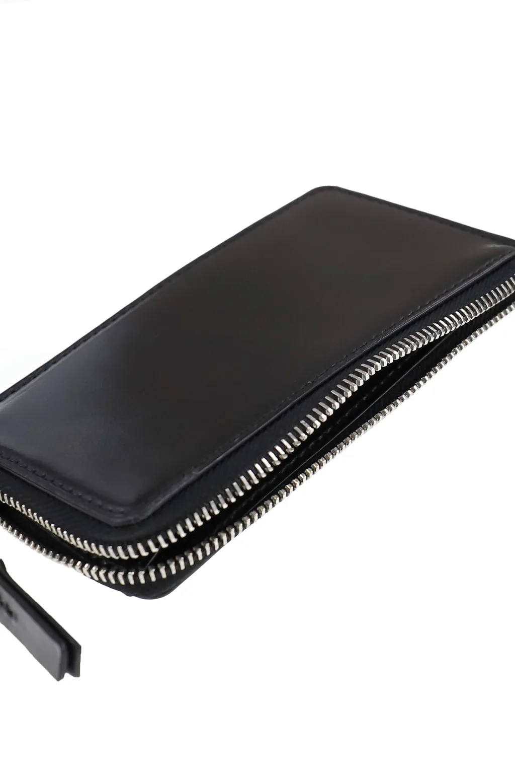 Patina Zip Coin Card Holder / Blk