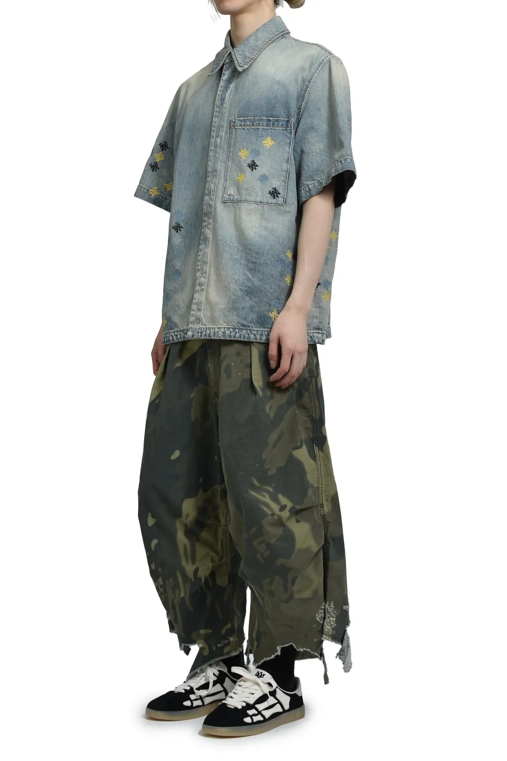 Ma Quad Embroidered Shirt / Ind