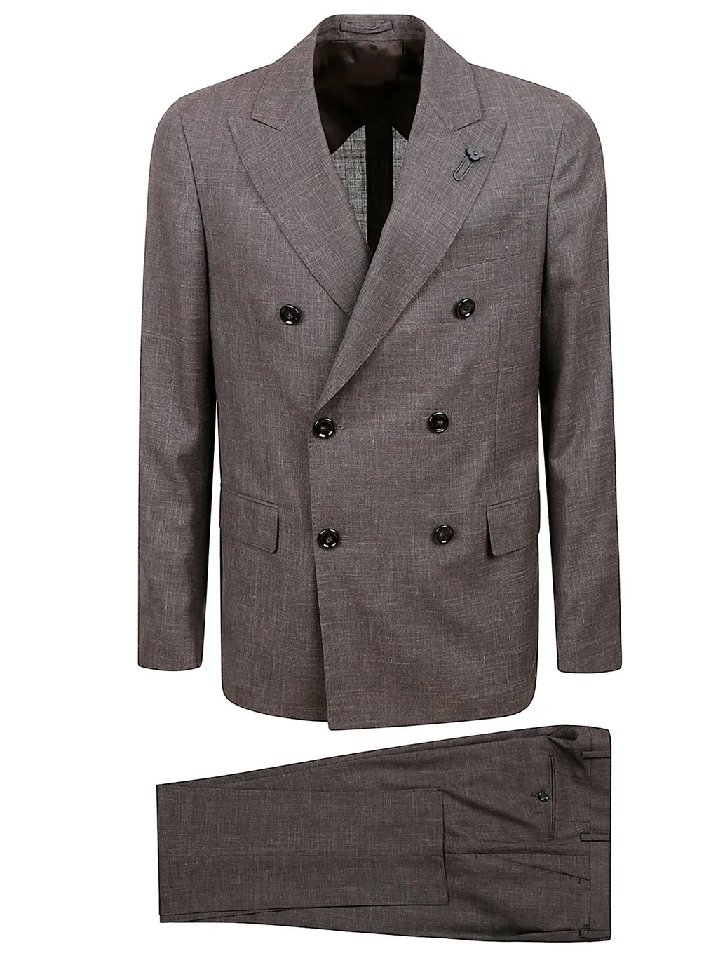 Lardini Double-Breasted Tailored Suit