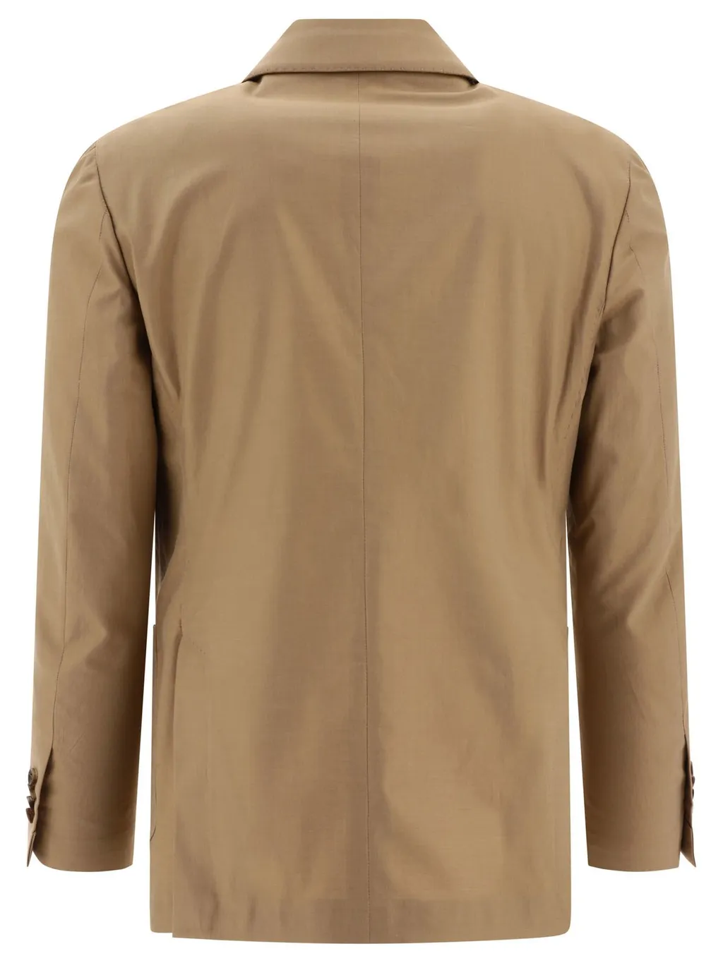 Lardini Twill Double-Breasted Blazer