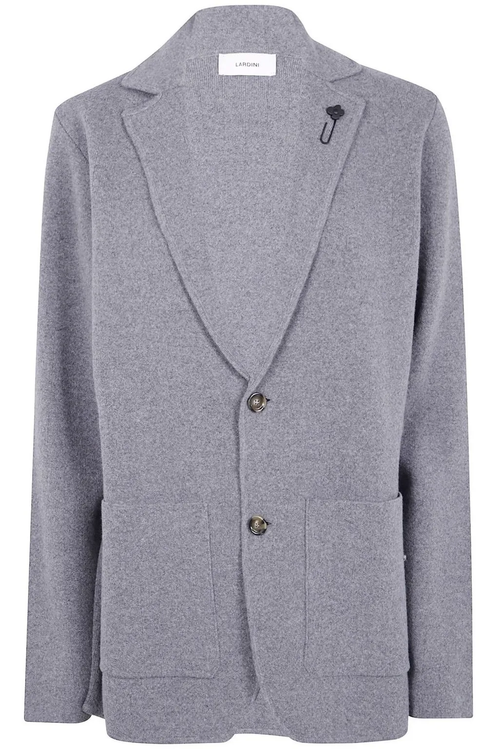 Lardini Long Sleeve Single-Breasted Jumper