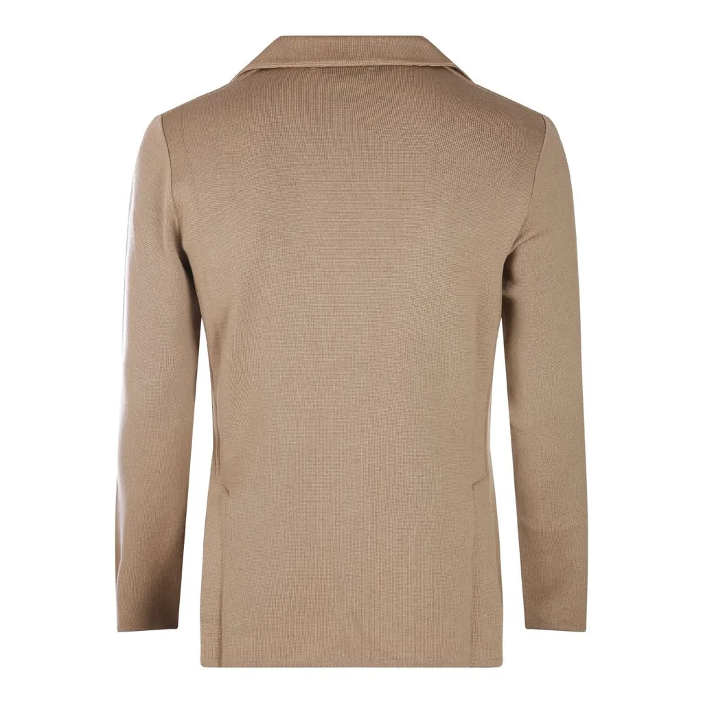 Lardini Long Sleeve Single-Breasted Jumper