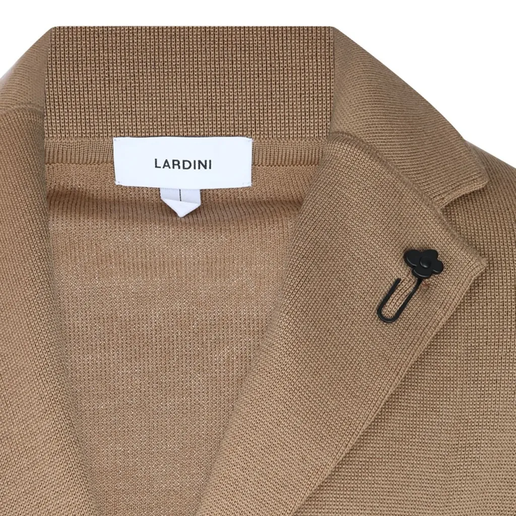 Lardini Long Sleeve Single-Breasted Jumper
