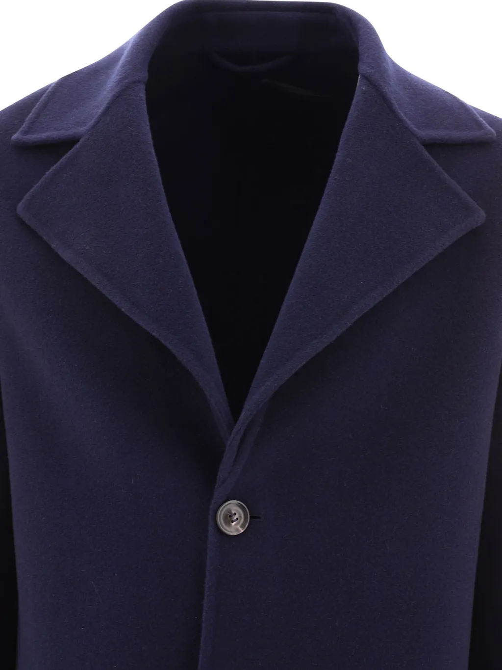 Lardini Long Sleeve Single-Breasted Coat