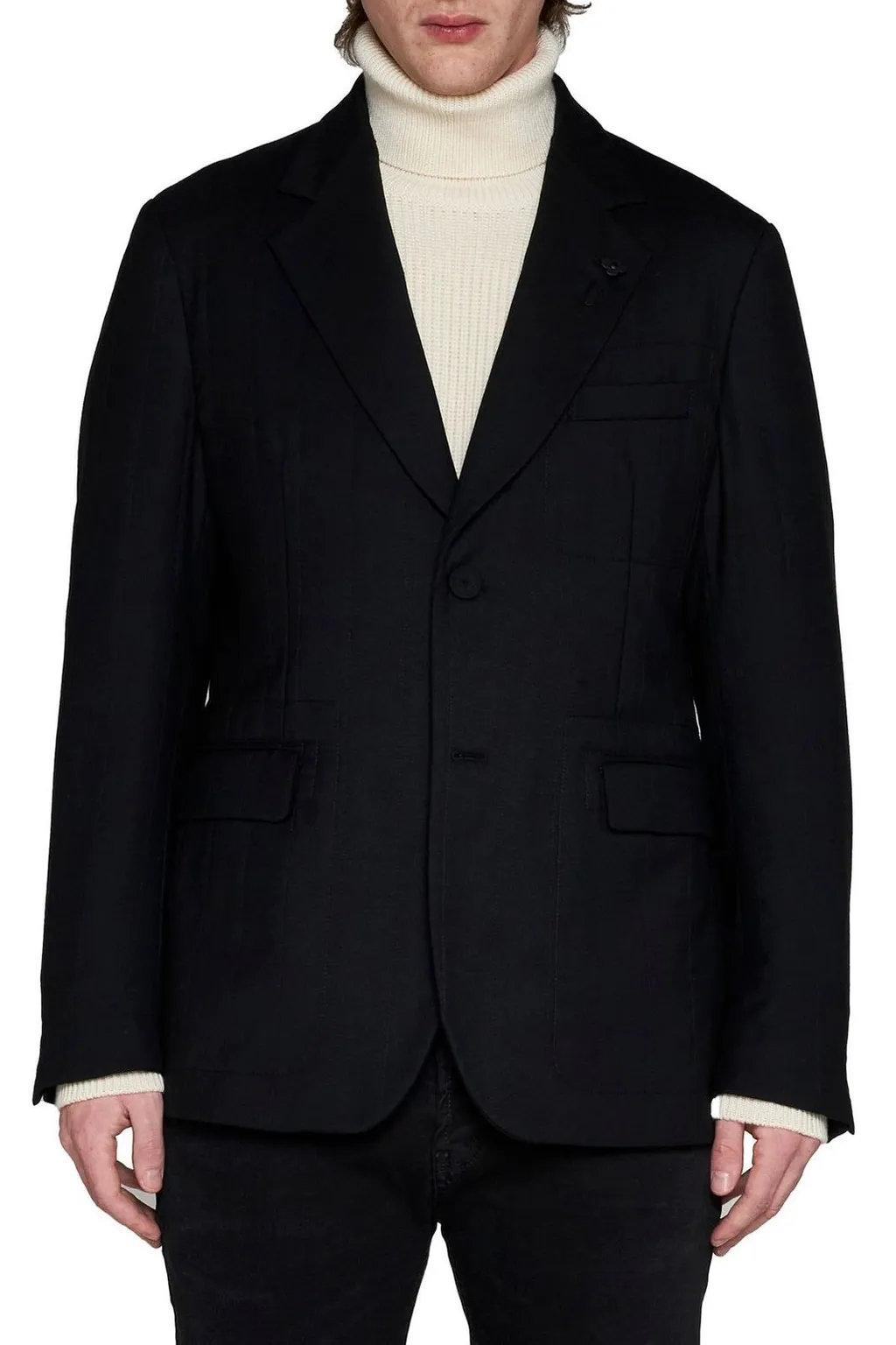 Lardini Single-Breasted Tailored Blazer