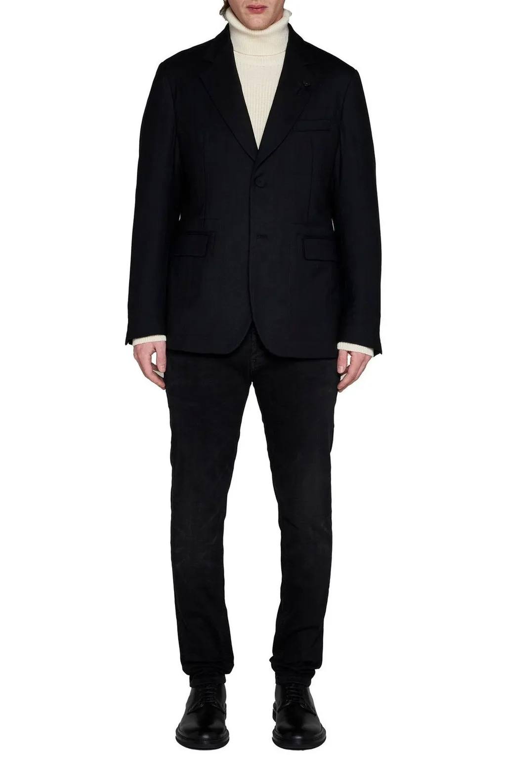 Lardini Single-Breasted Tailored Blazer