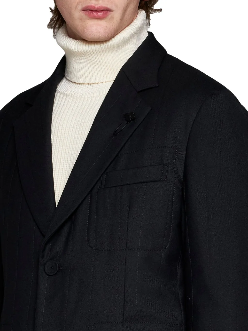 Lardini Single-Breasted Tailored Blazer