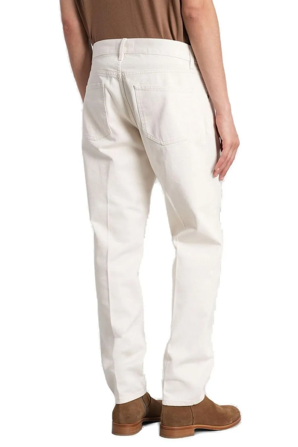 Lardini Mid-Rise Straight-Leg Jeans
