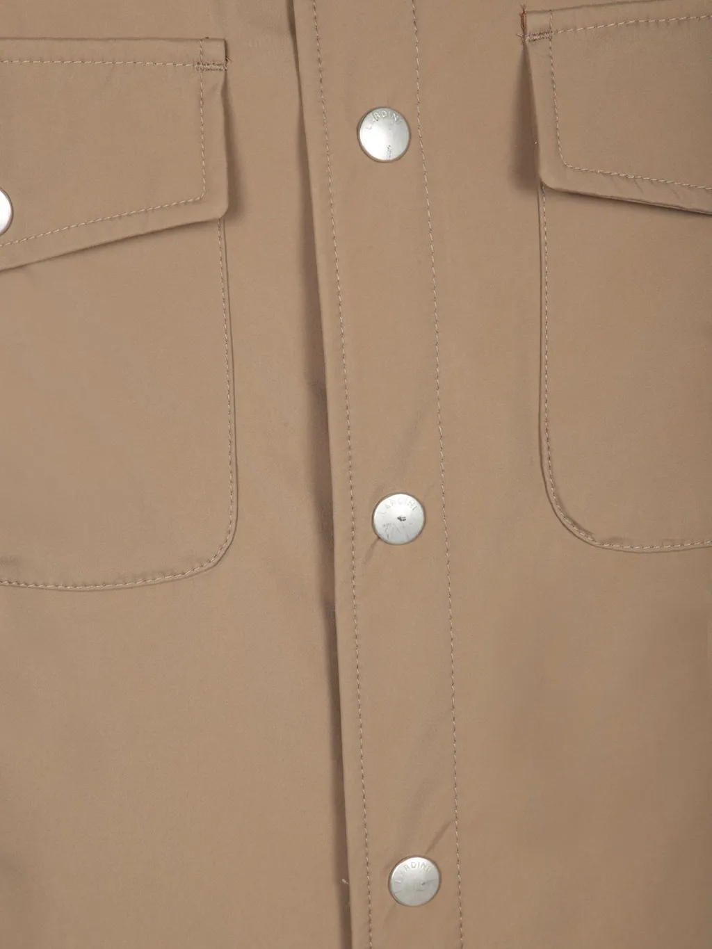Lardini Long Sleeved Press-Stud Overshirt