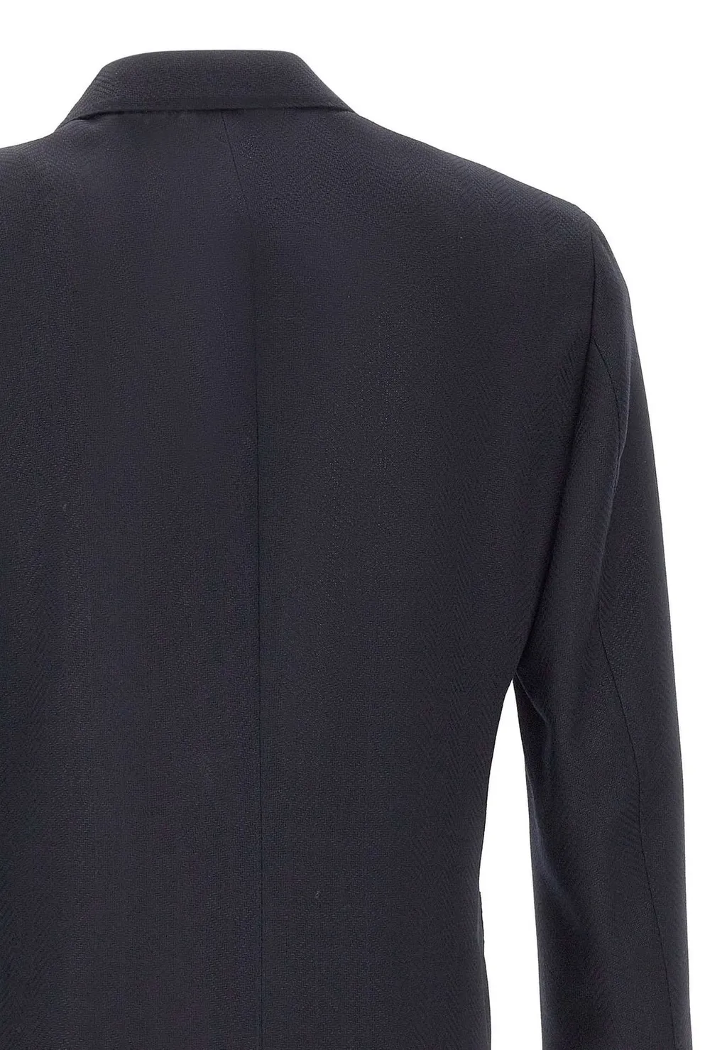 Lardini Herringbone Double-Breasted Jacket