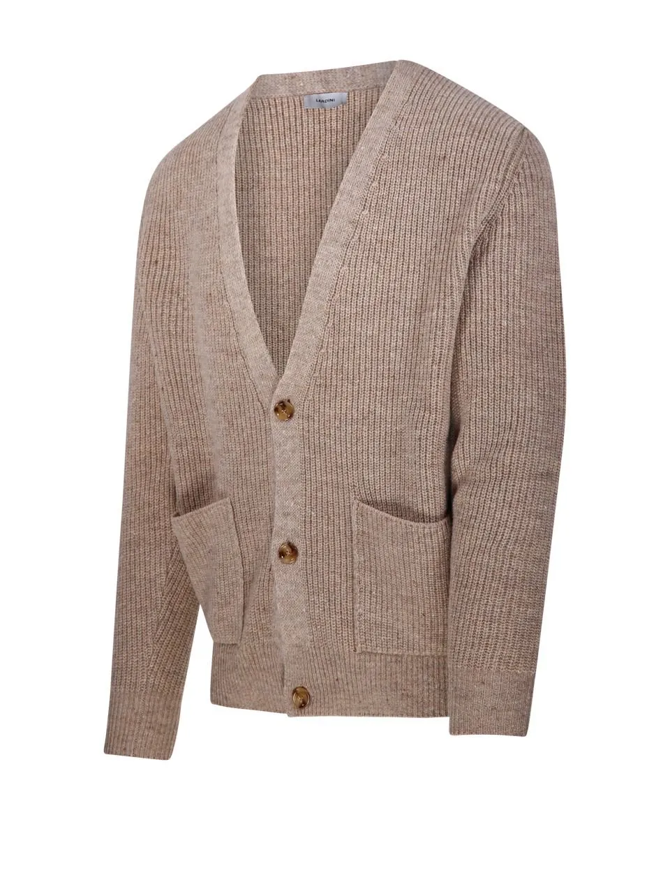 Lardini Ribbed Cardigan Knitwear