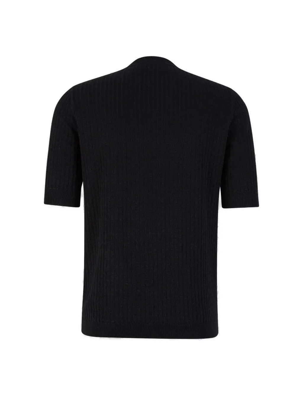 Lardini Ribbed Knit Crewneck T-Shirt