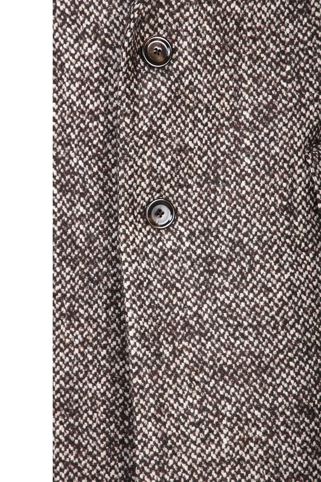 Lardini Single-Breasted Brooch-Detailed Coat
