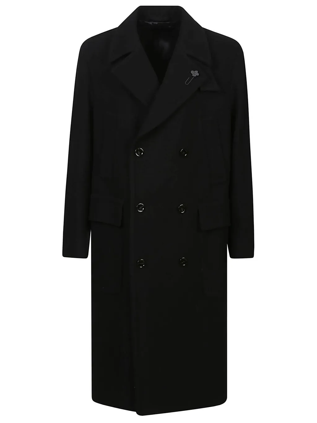 Lardini Double-Breasted Tailored Coat