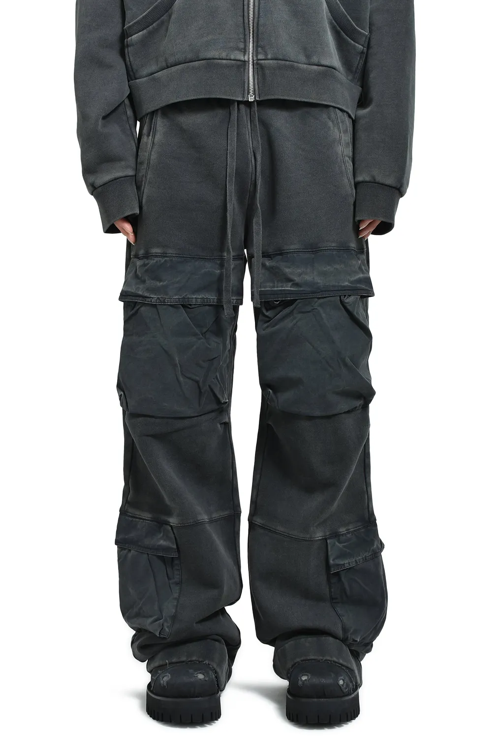 Utility Sweats / Washed Black
