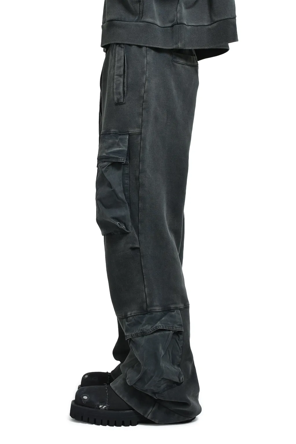 Utility Sweats / Washed Black