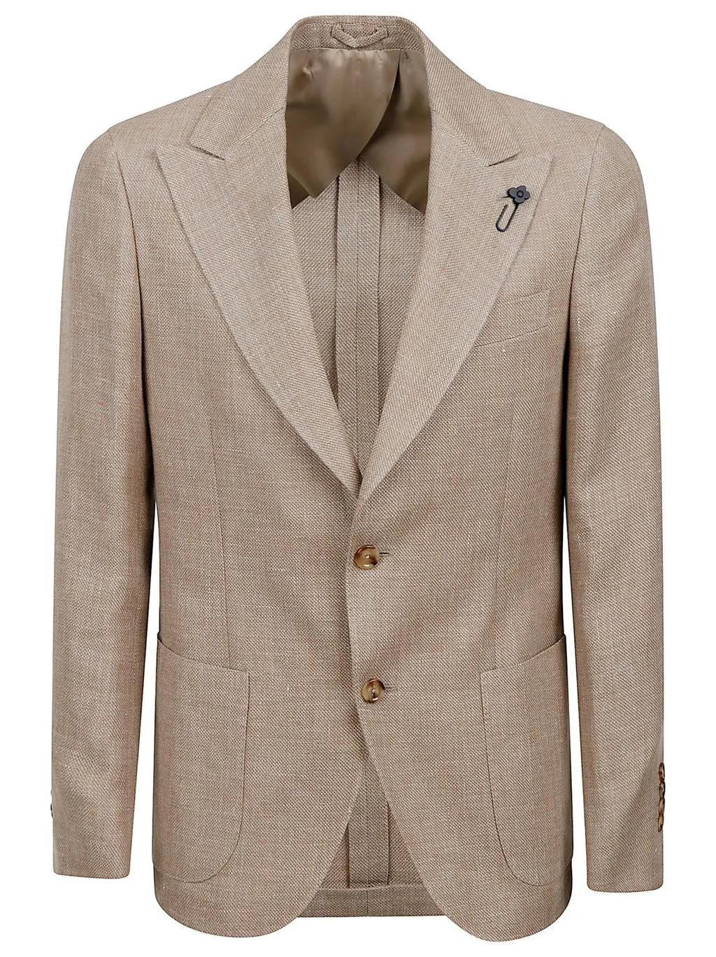 Lardini Single-Breasted Tailored Blazer