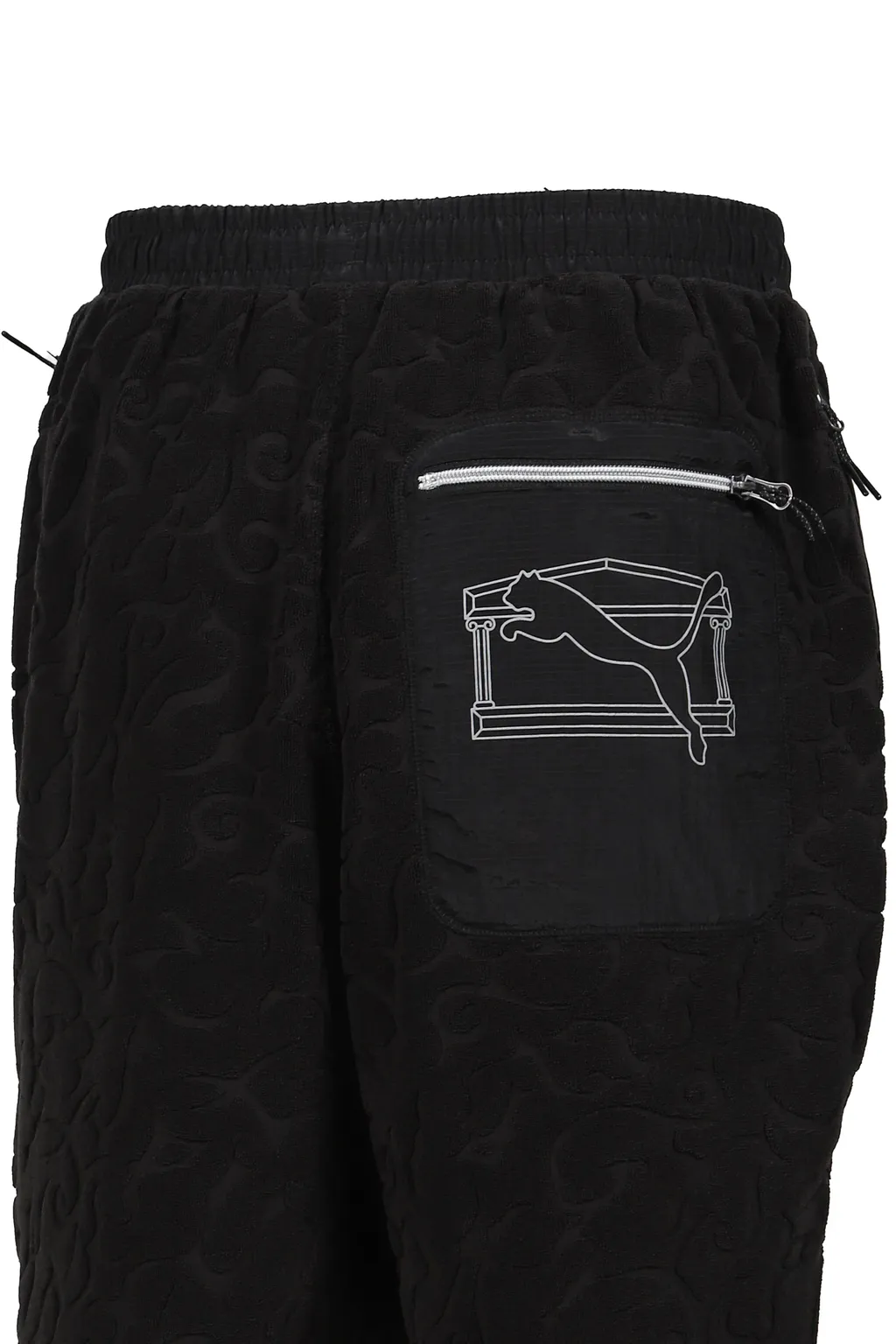 Puma X Aries Toweling Shorts / Puma Blk