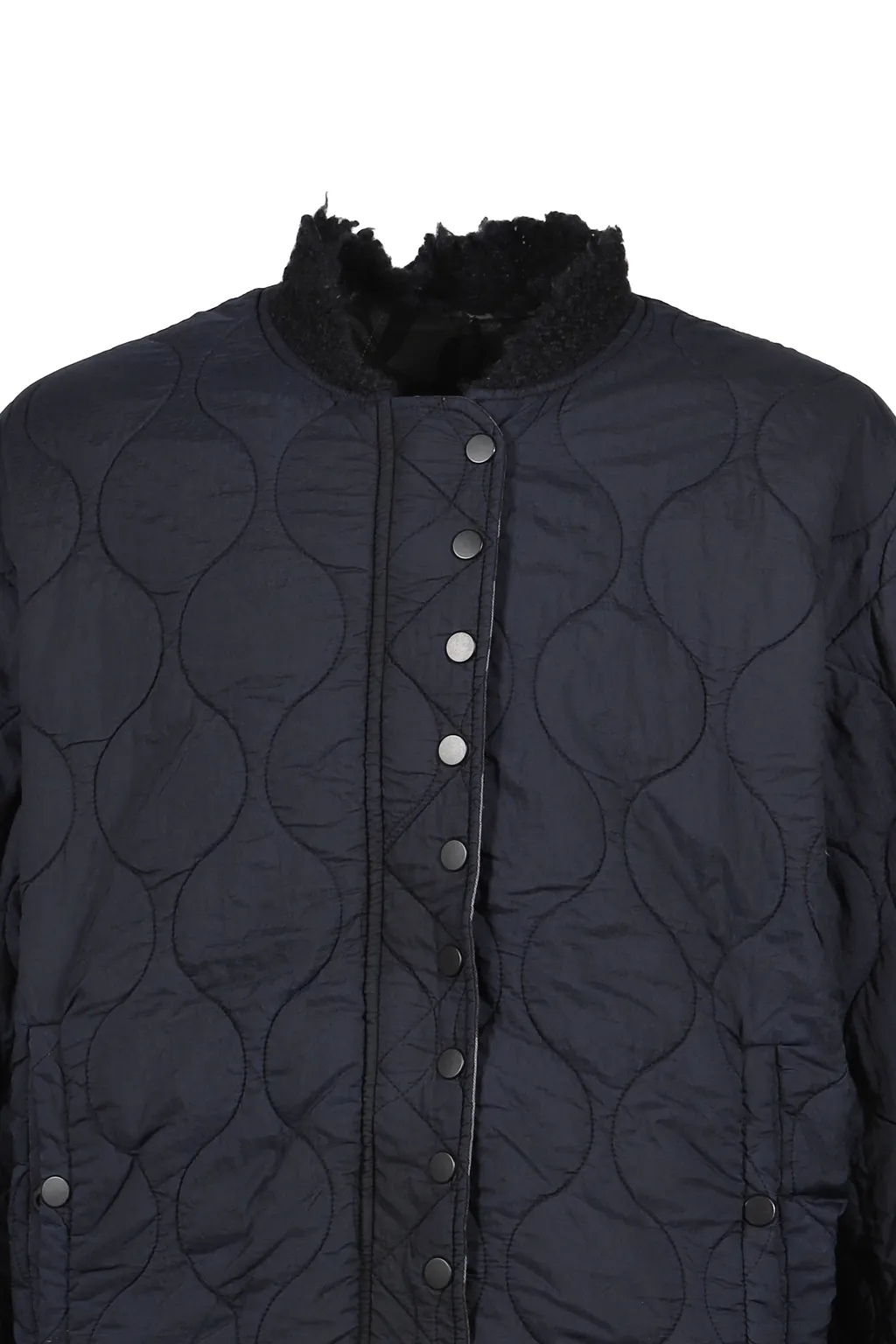 Slash Seam Tribal Camouflage Flight Jacket / Blk