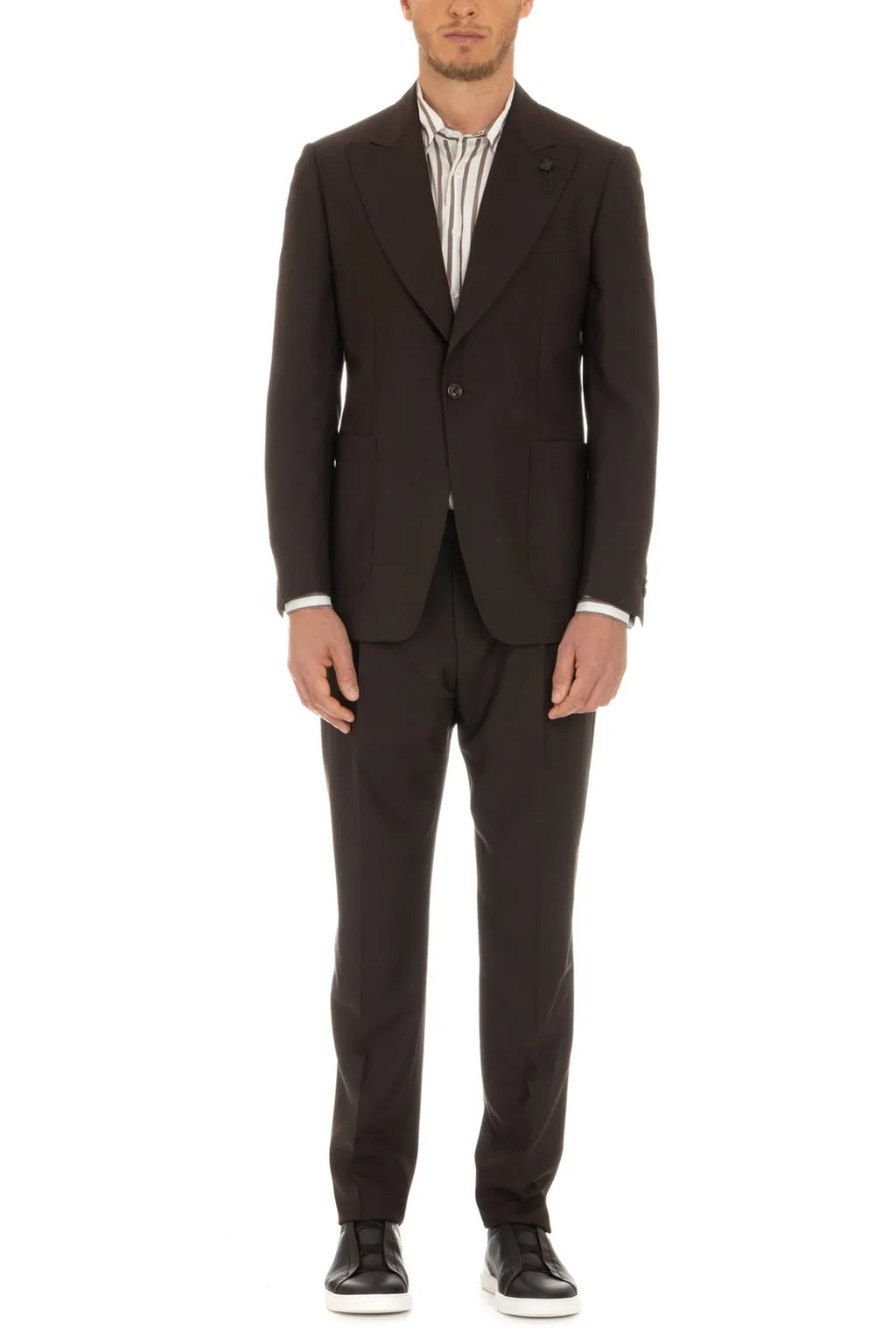 Lardini Single-Breasted Tailored Blazer