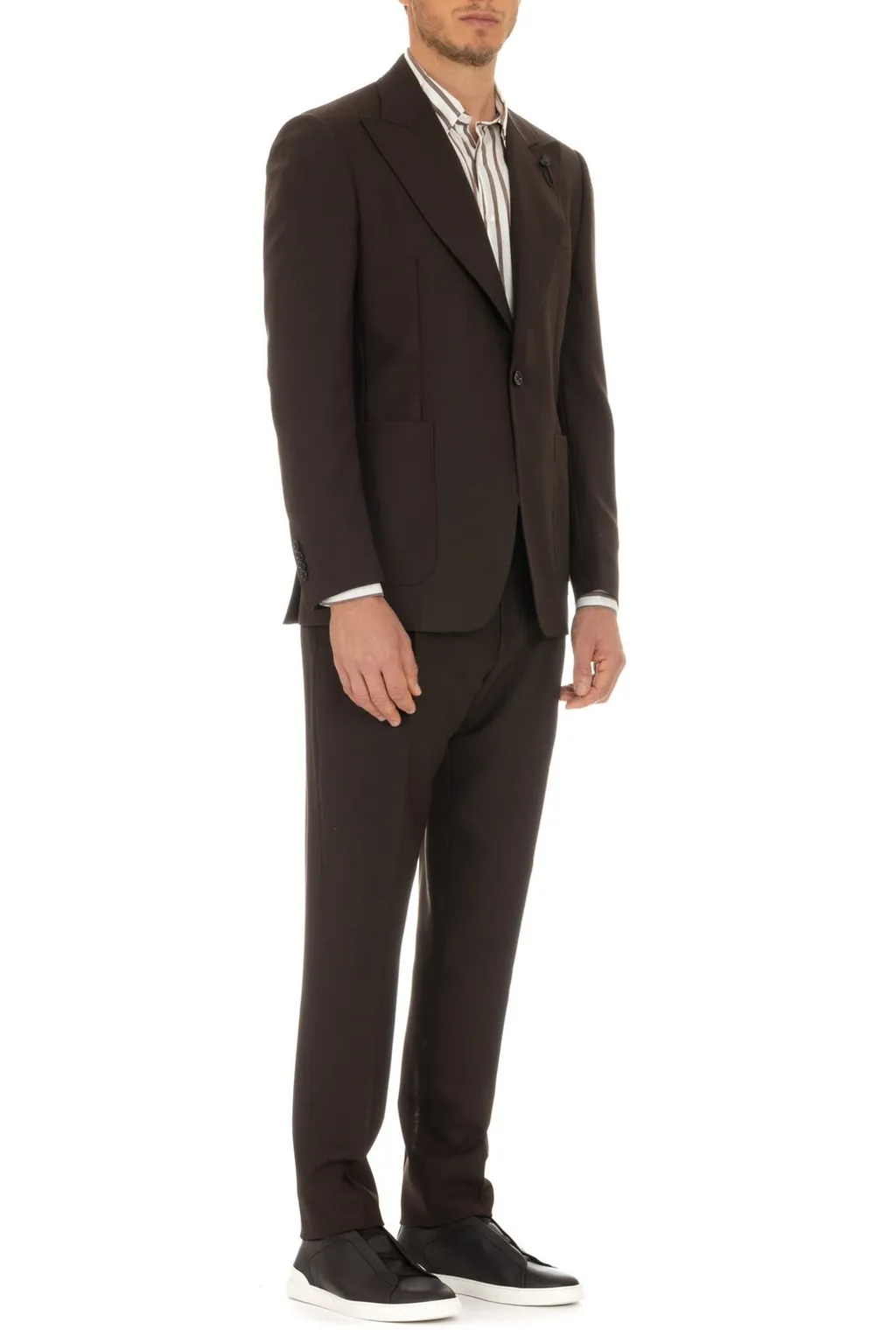 Lardini Single-Breasted Tailored Blazer