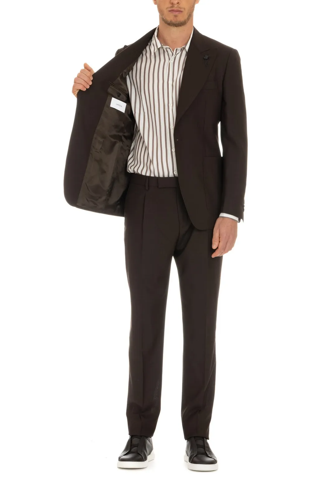 Lardini Single-Breasted Tailored Blazer
