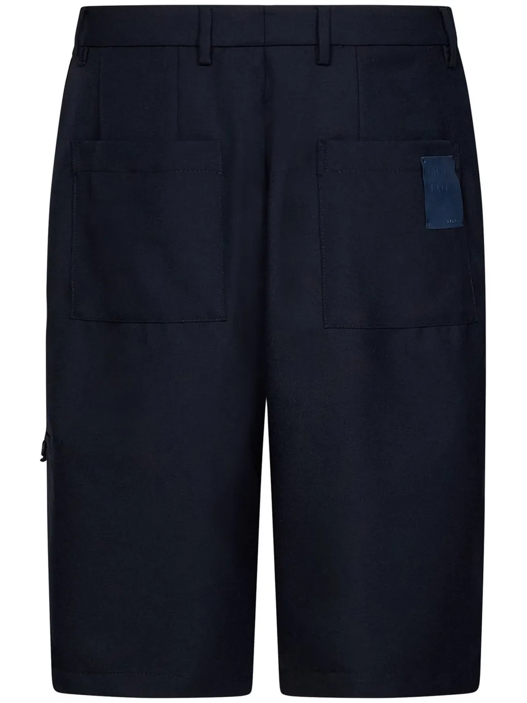 Lardini Logo-Patch Knee Length Shorts