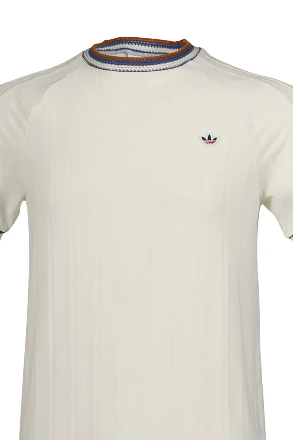 Clot Knt Clr Tee / Crmwht