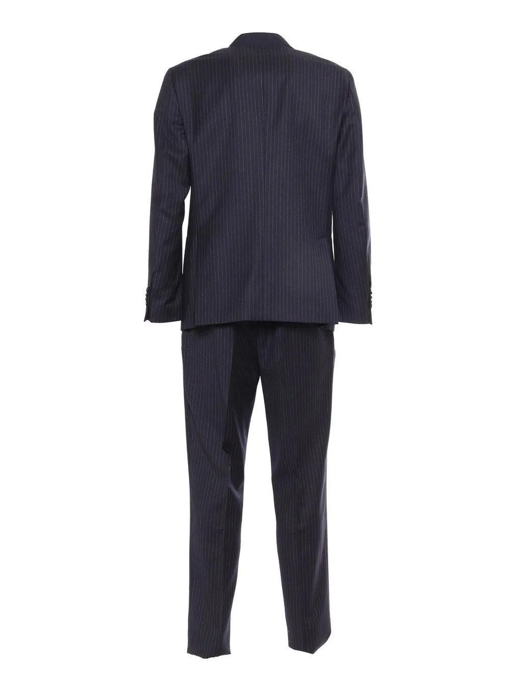 Lardini Single Breasted Striped Two-Piece Suit