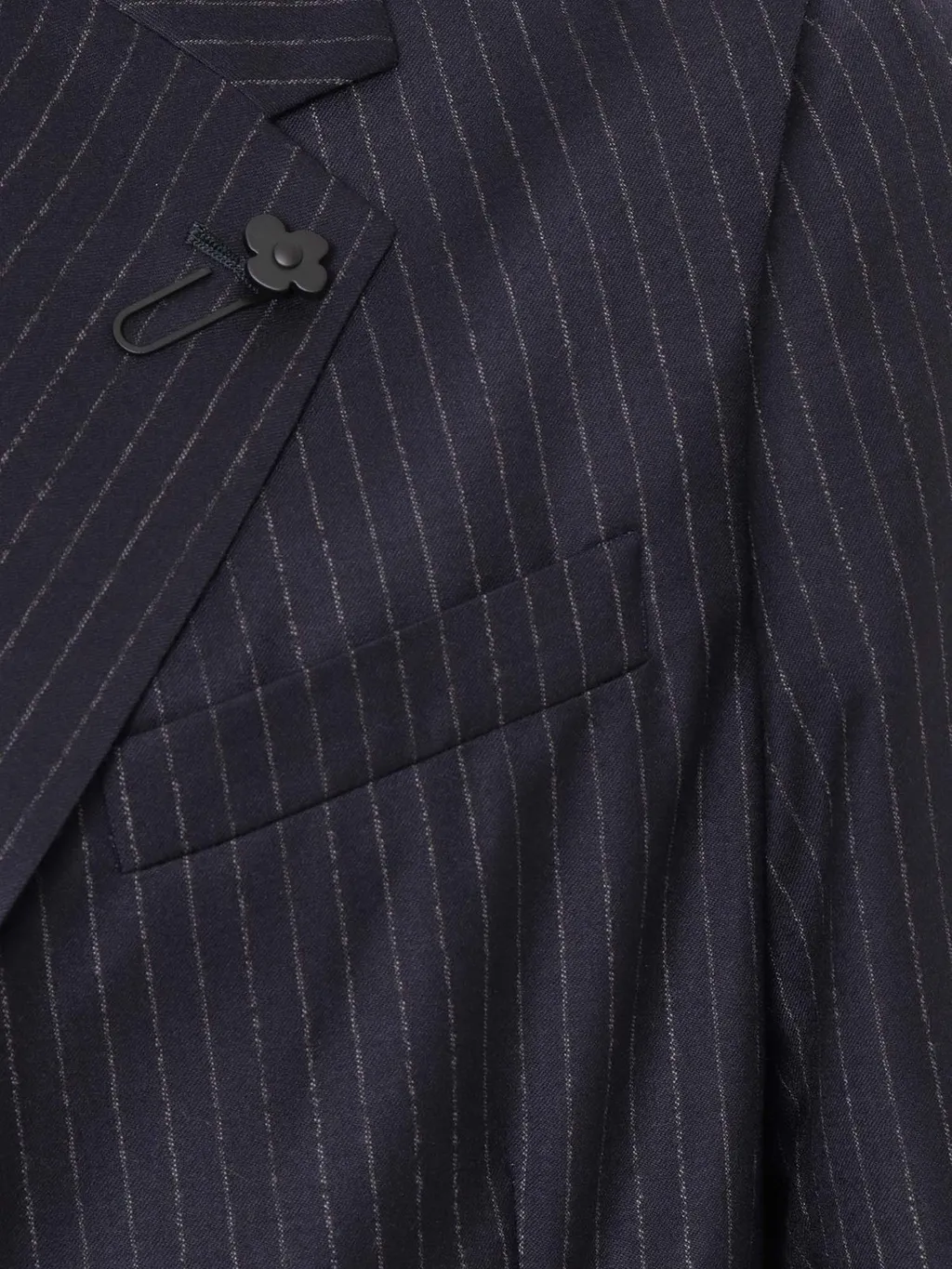 Lardini Single Breasted Striped Two-Piece Suit