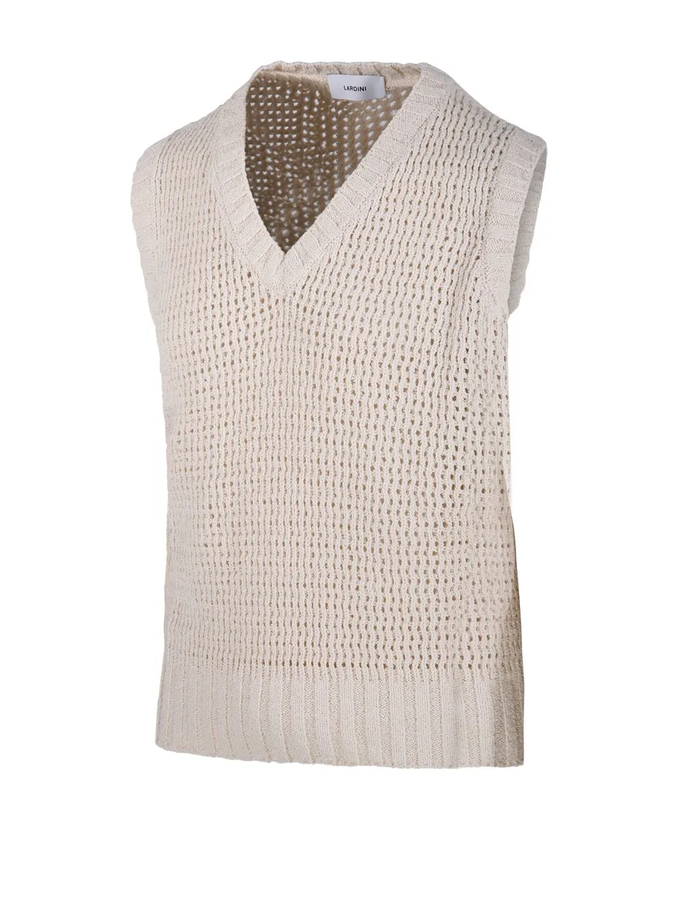 Lardini V-Neck Knitted Vest