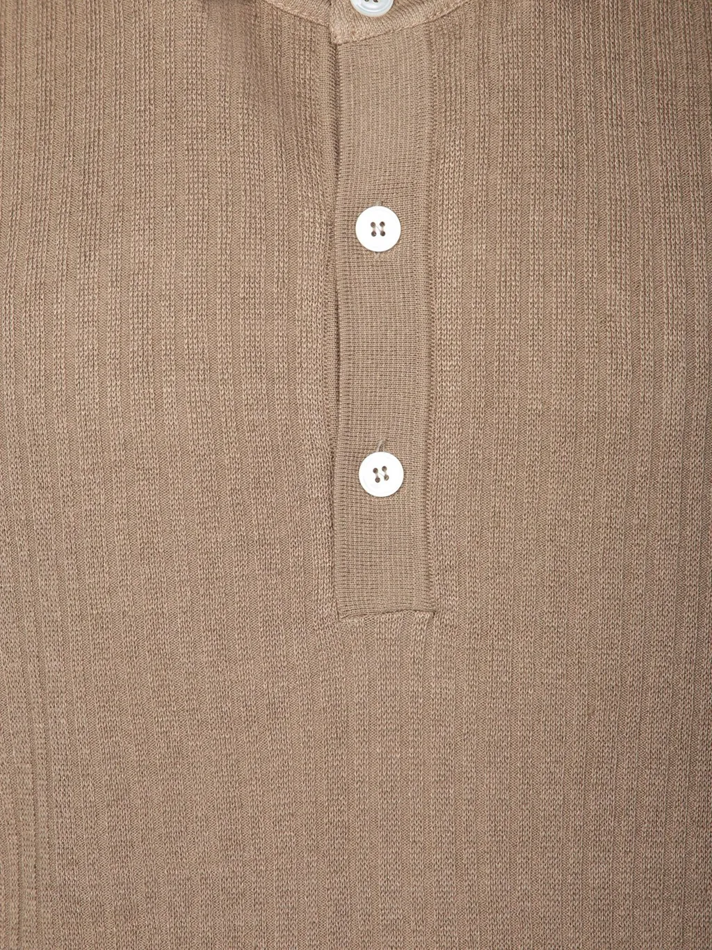 Lardini Textured Knitted Polo Shirt