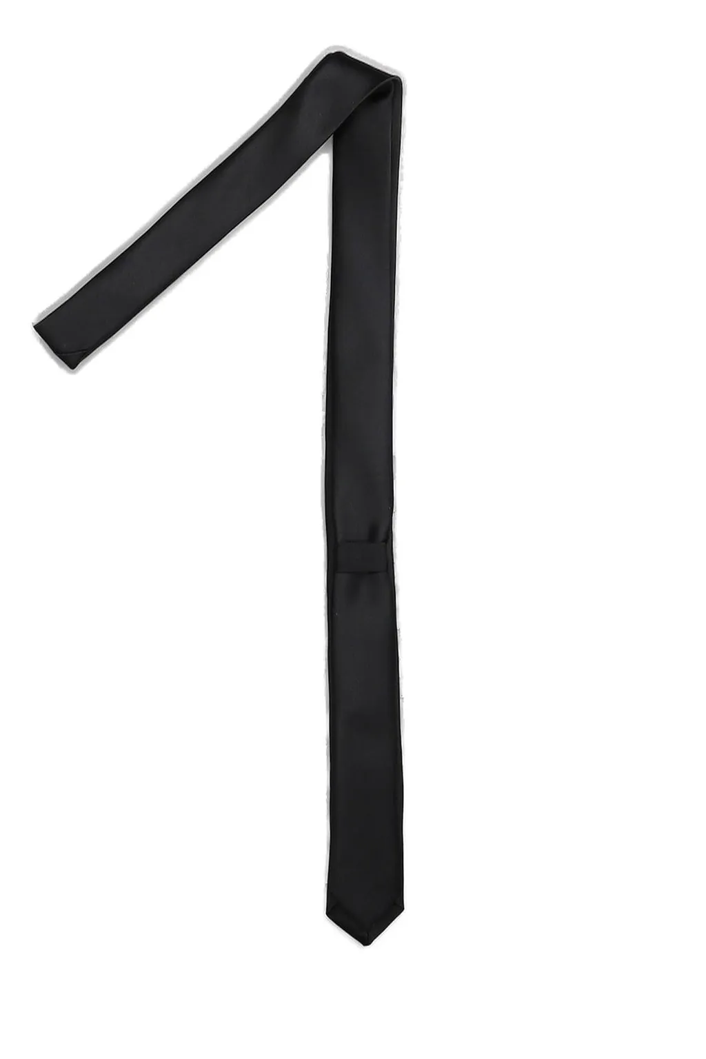 Lardini Plain Pointed Tip Tie