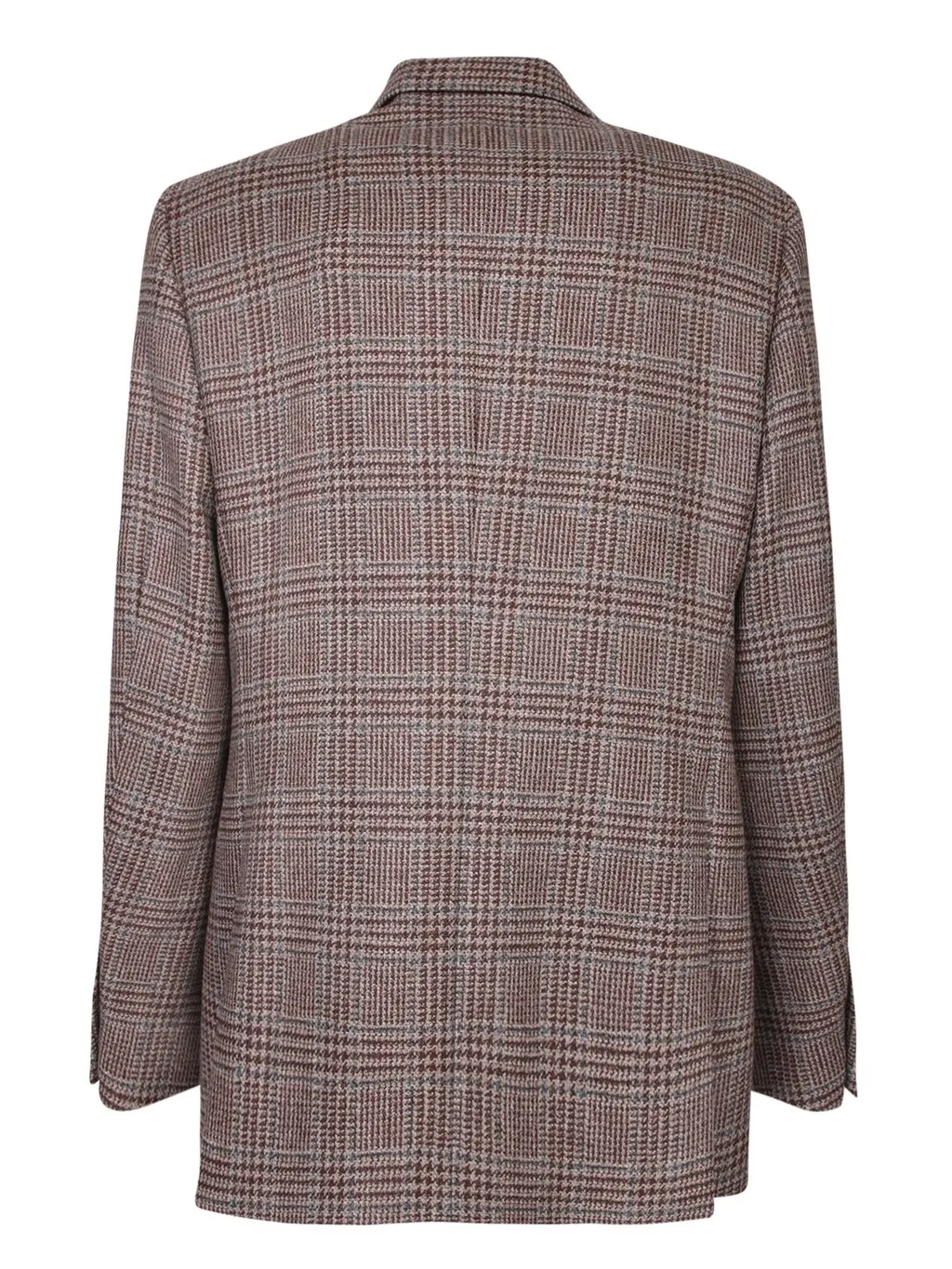 Lardini Single-Breasted Checked Tailored Blazer