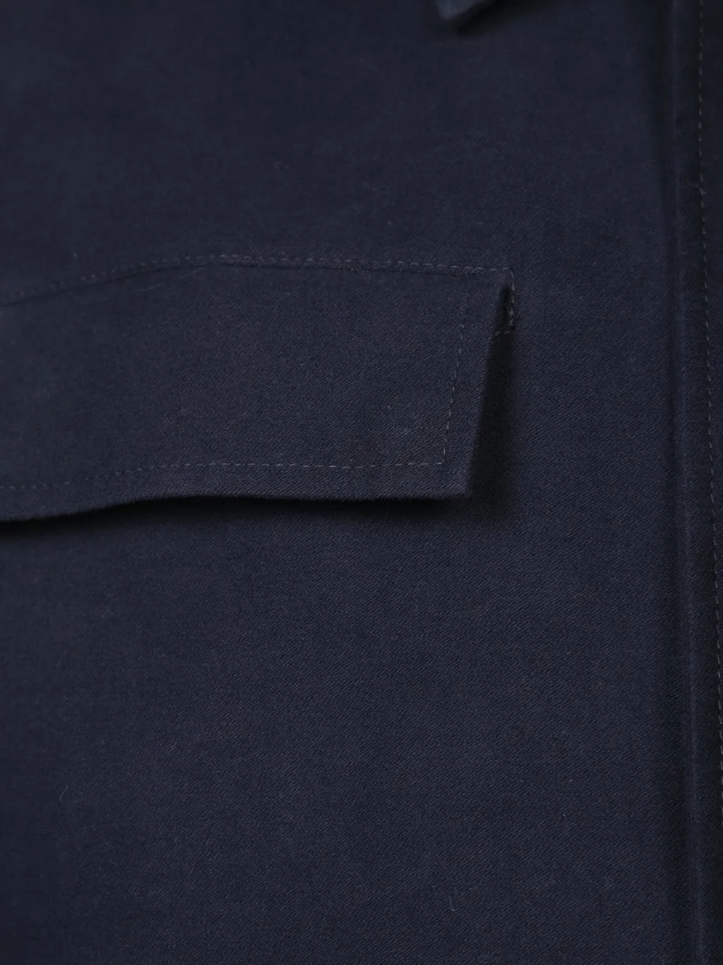 Lardini Straight Hem Shirt Jacket