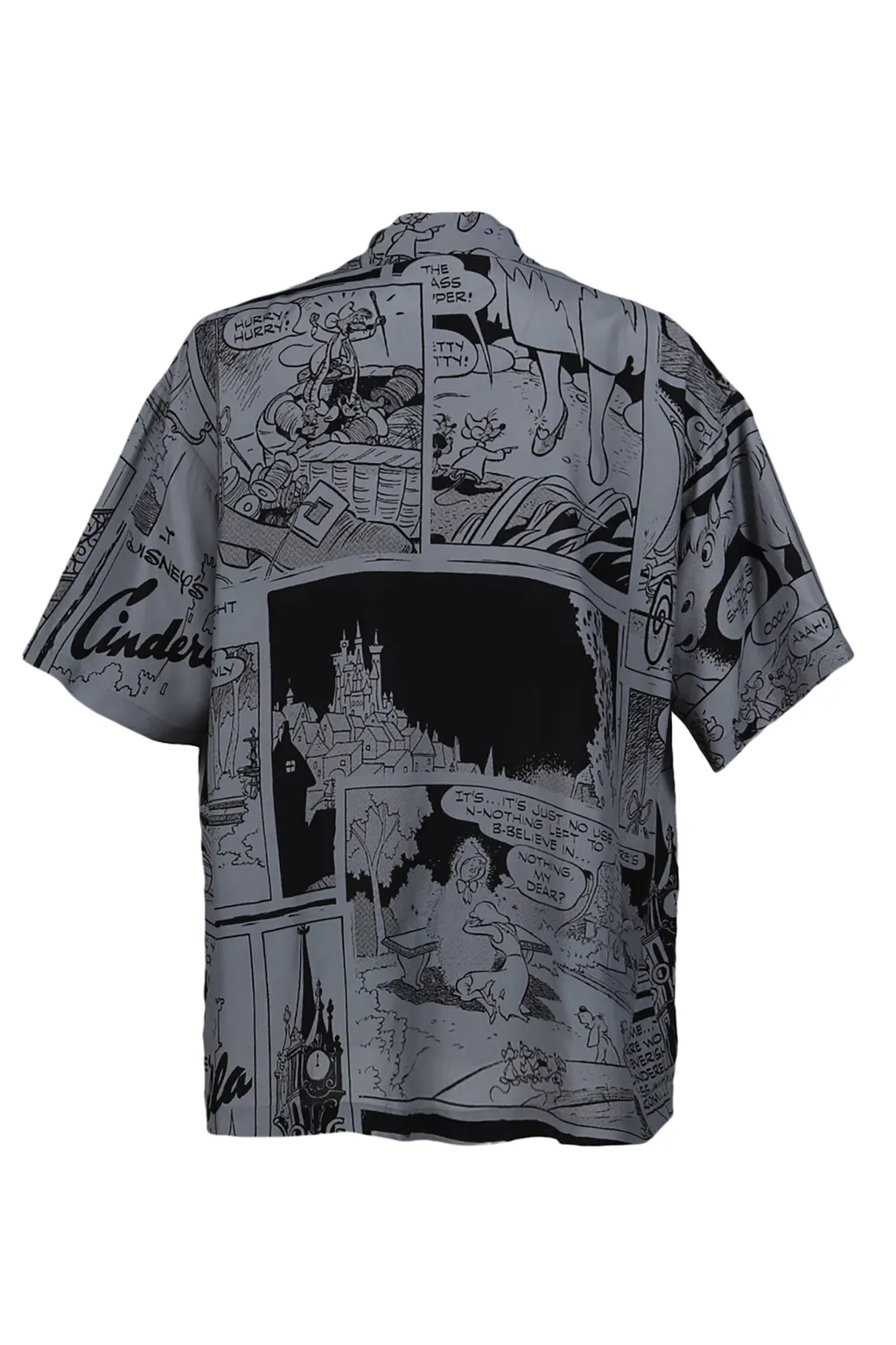 Disney Aloha Shirt Cinderella / Blk