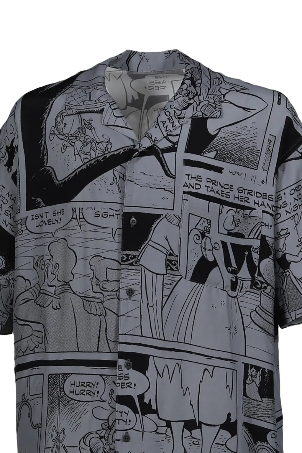 Disney Aloha Shirt Cinderella / Blk