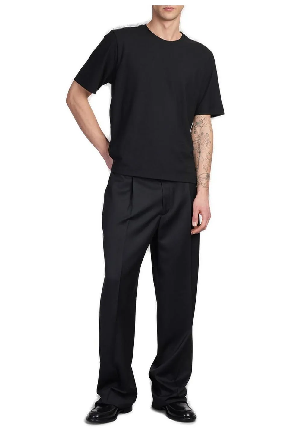 Lardini Short-Sleeved Crewneck T-Shirt