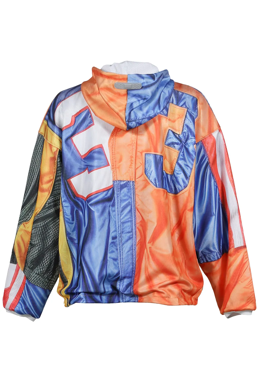 Patchwork Hoodie / Org