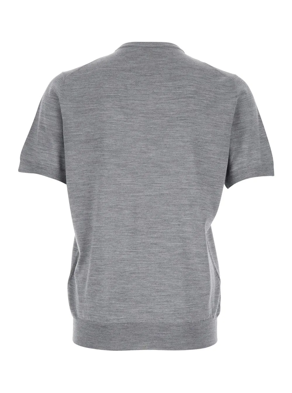 Lardini Short-Sleeved Crewneck Knitted T-Shirt
