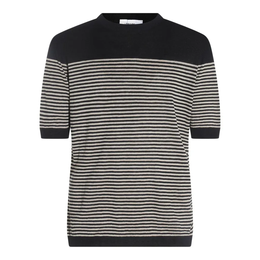 Lardini Striped Knitted T-Shirt