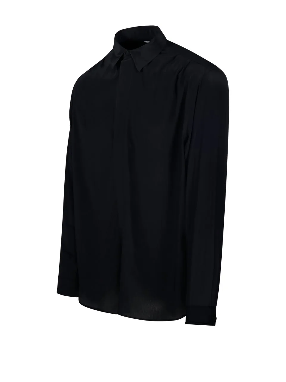 Lardini Long-Sleeved Crepe Shirt