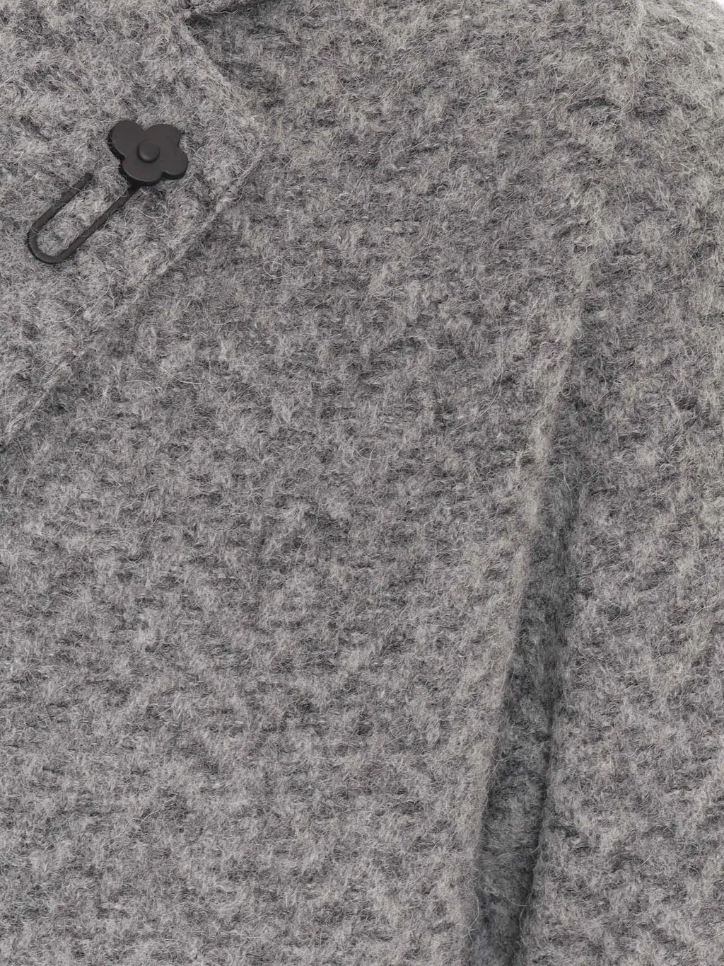 Lardini Brooch-Detailed Tailored Blazer