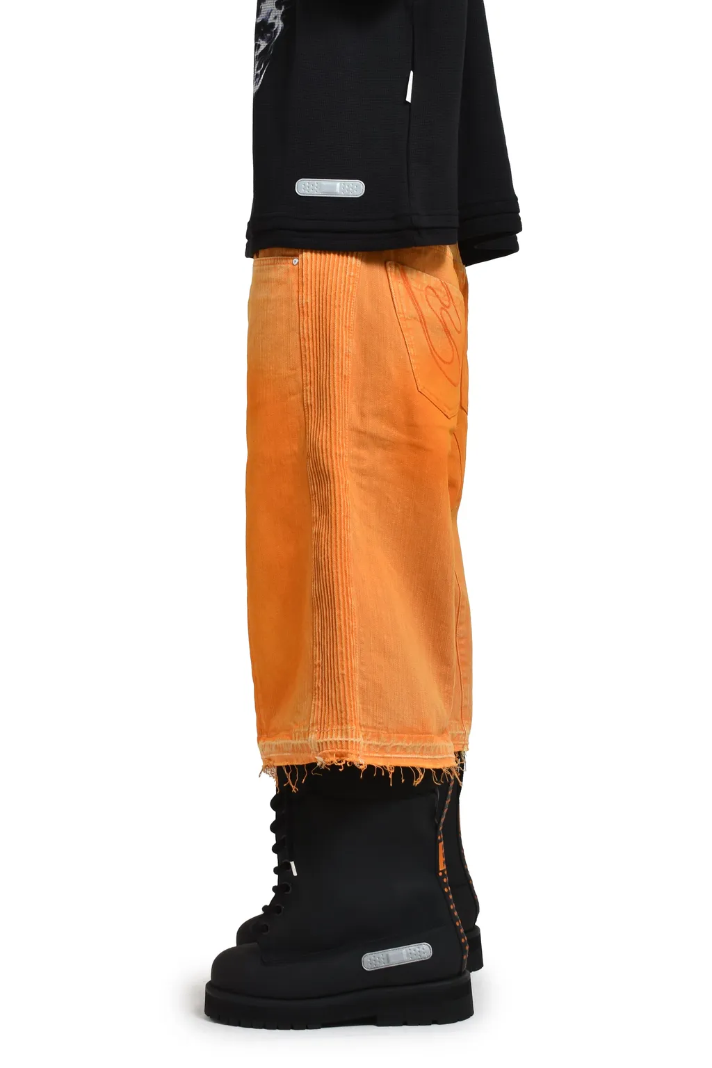 Low Ride Biker Shorts / Org
