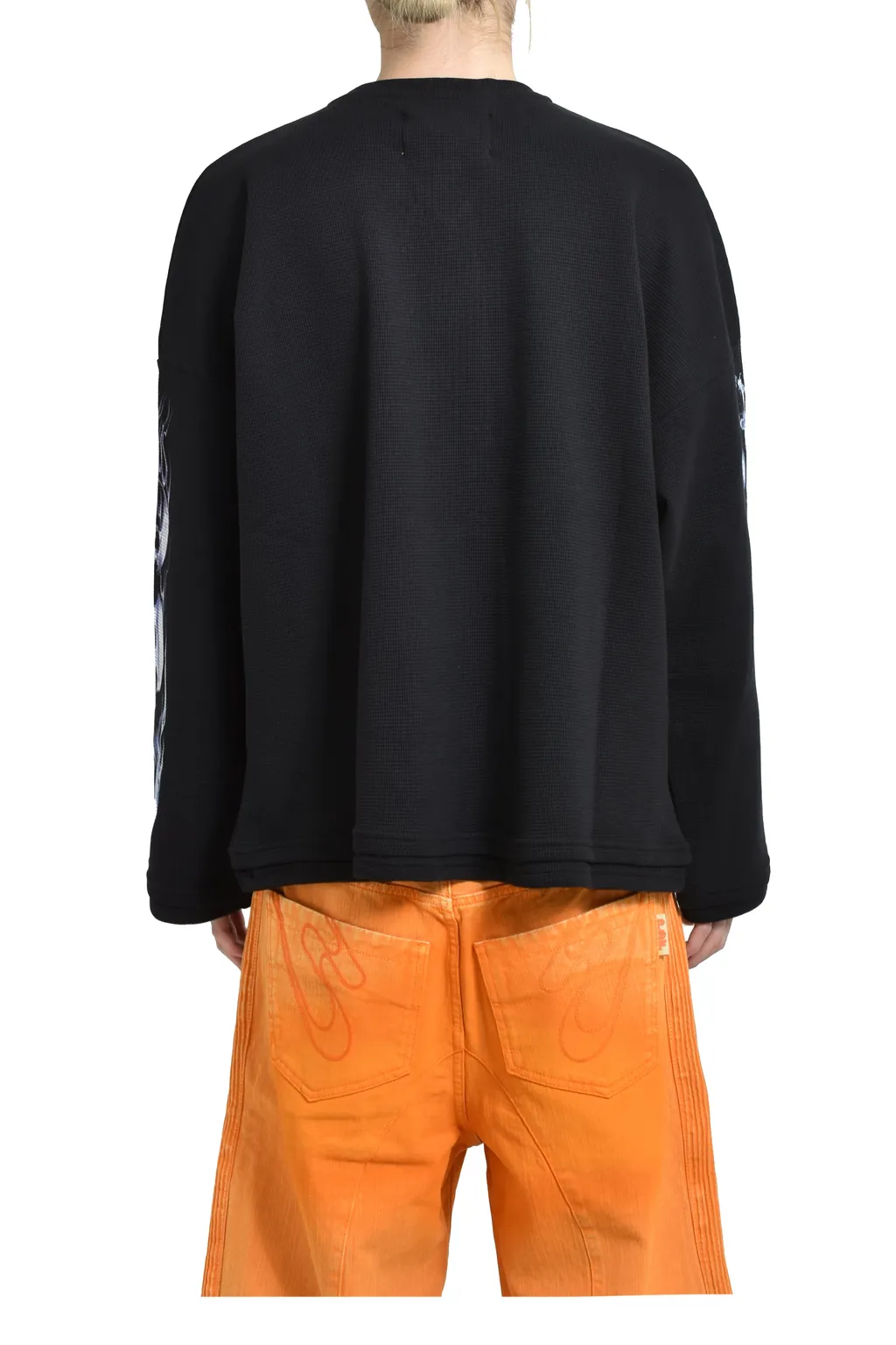 Skull Longsleeve / Blk