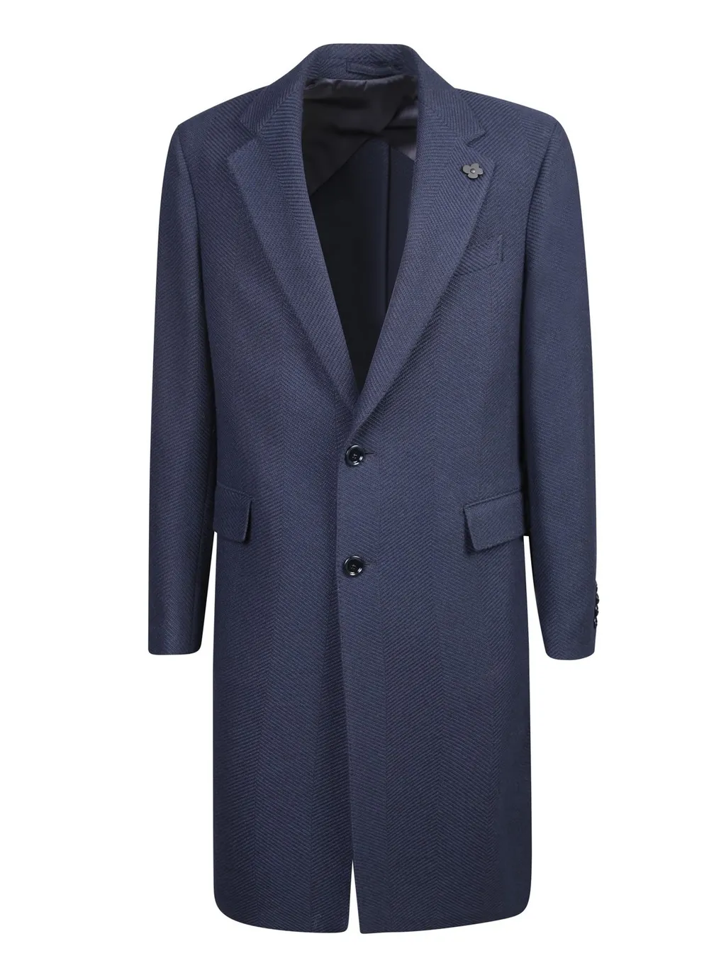 Lardini Long-Sleeved Button-Up Coat