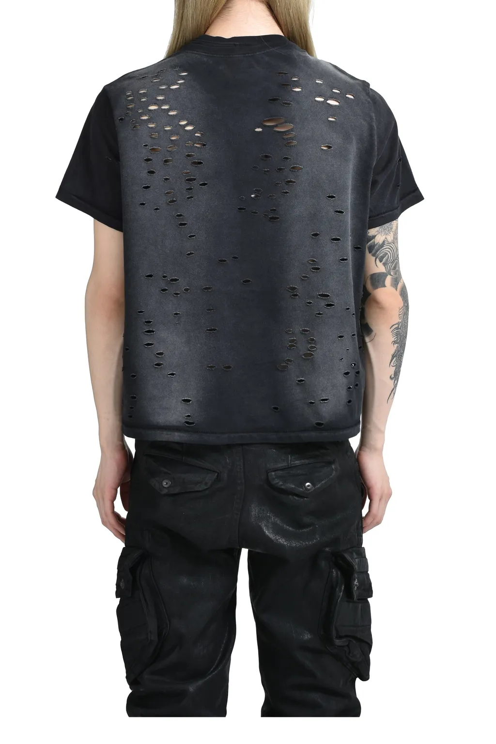 Destroyed S/S Tee / Blk